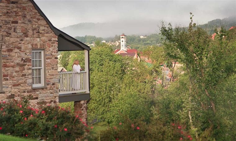Champagne Suite balcony